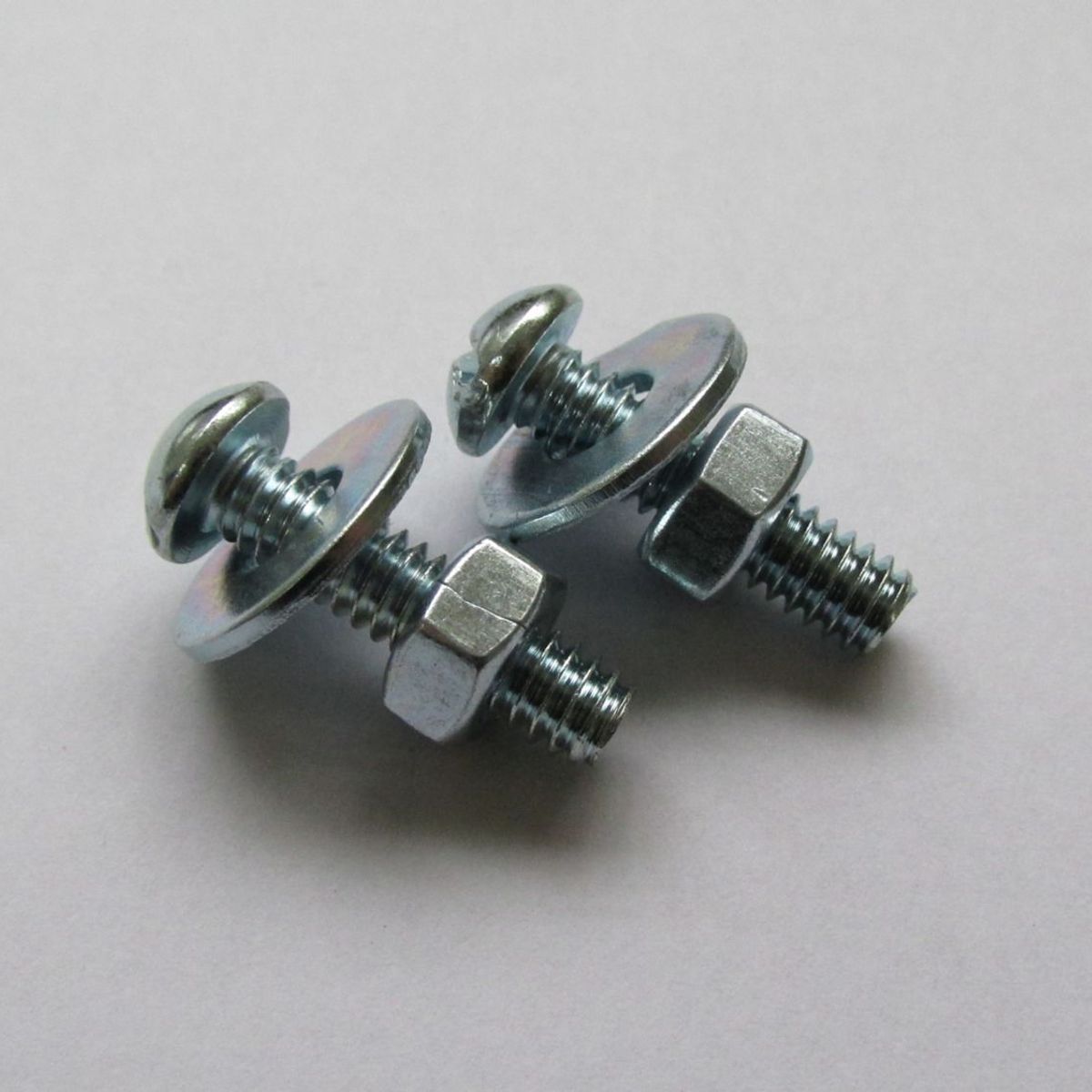 Parafuso 1/4x1.1/2" Máquina Ferro Cromado 20 Peças, marca Foxmix - Foto Principal