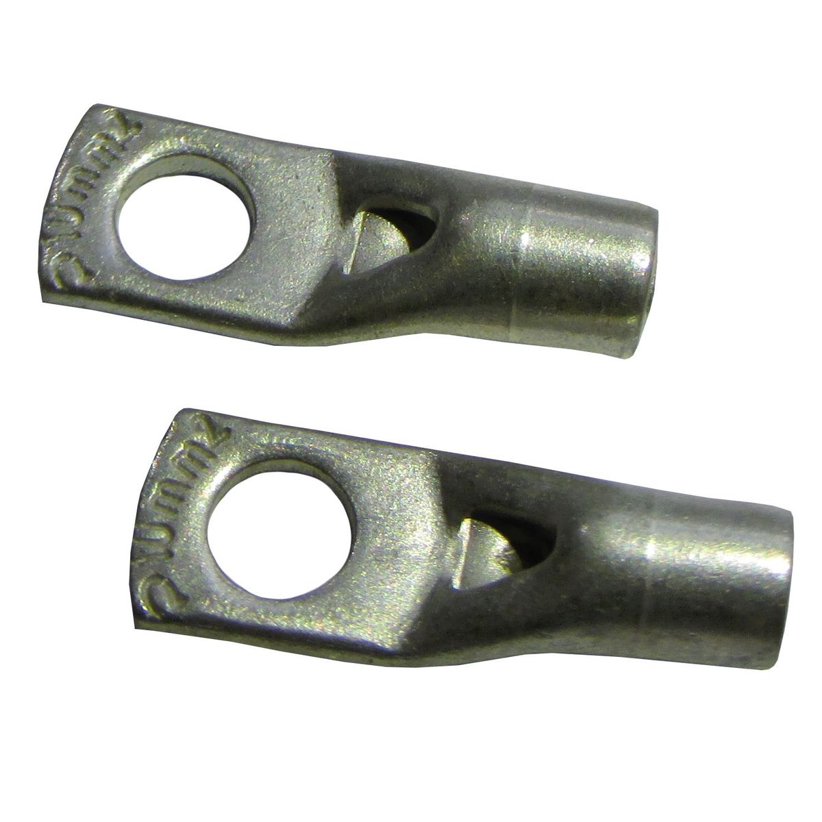 Terminal Compressão Cromado Para Fio/Cabo 50Mm2 Com 2 Peças, marca Halux - Foto Principal