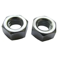 Porca Sextavada UNC 5/16" 50 Peças Cromado