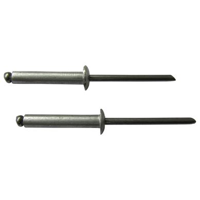 Rebites de Alumnio 5x10mm 10 Peas Cromado