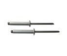 Rebite de Alumínio 4x14mm 200 Peças Cromado
