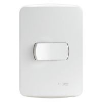 Conjunto Interruptor Simples 4X2 10A Miluz Branco