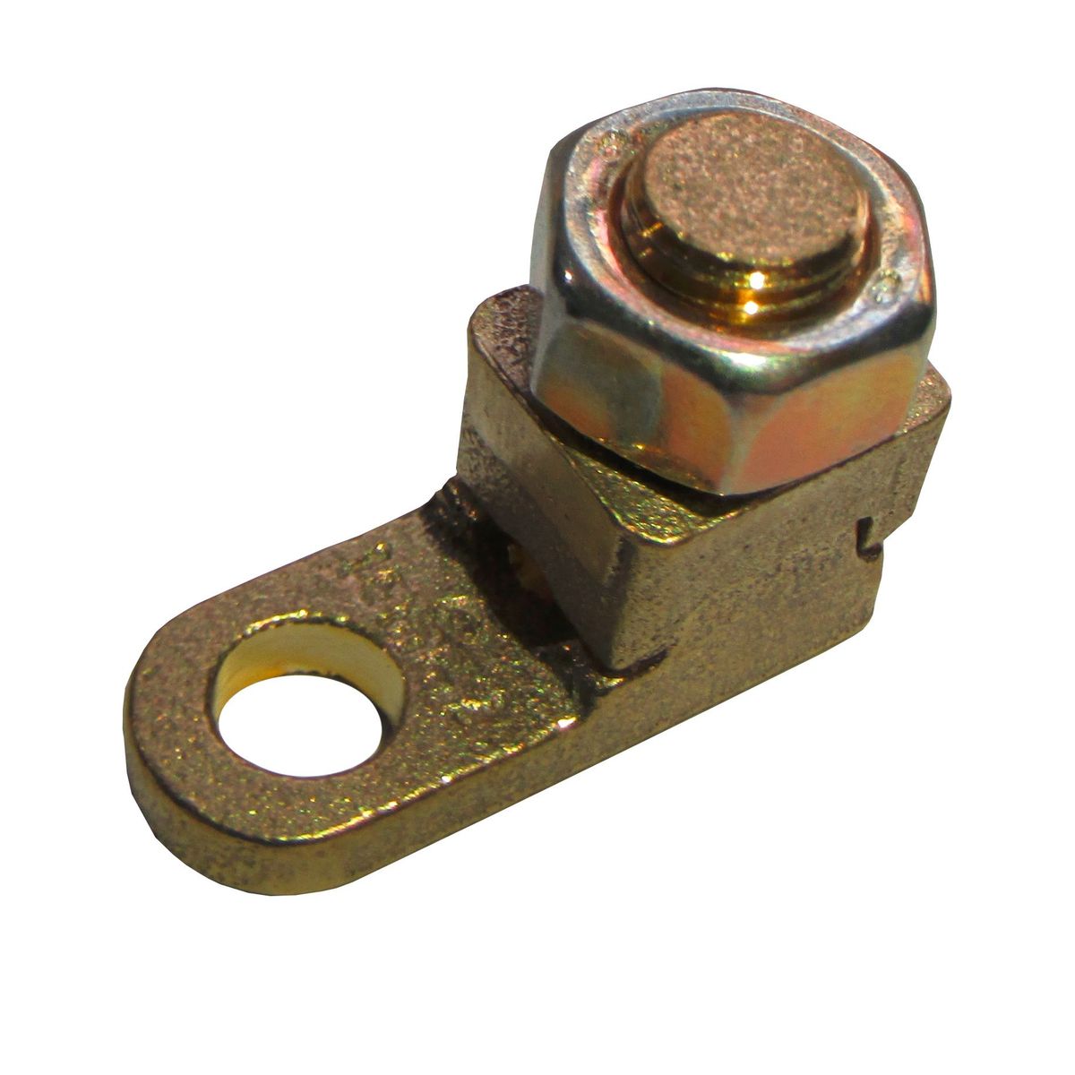 Terminal Compressão / Aperto Dourado Para Fio/Cabo 25Mm2 Com 1 Peças, marca Halux - Foto Principal