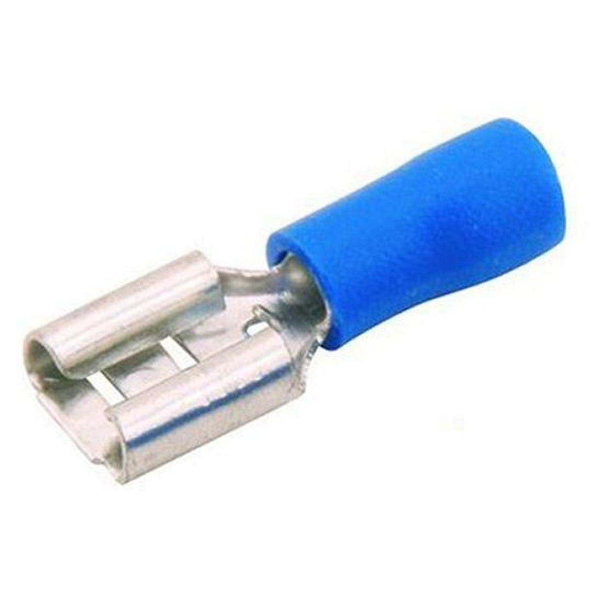 Terminal Fêmea Azul Para Fio/Cabo 1,5-2,5Mm2 Com 5 Peças, marca Halux - Foto Principal