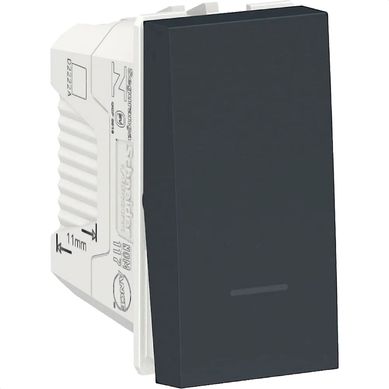 Mdulo Interruptor Simples 10A Orion Grafite Bivolt