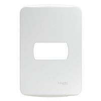 Placa Miluz Branca 4X2 1 Posto