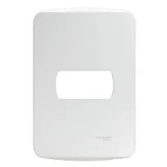 Placa Miluz Branca 4X2 1 Posto