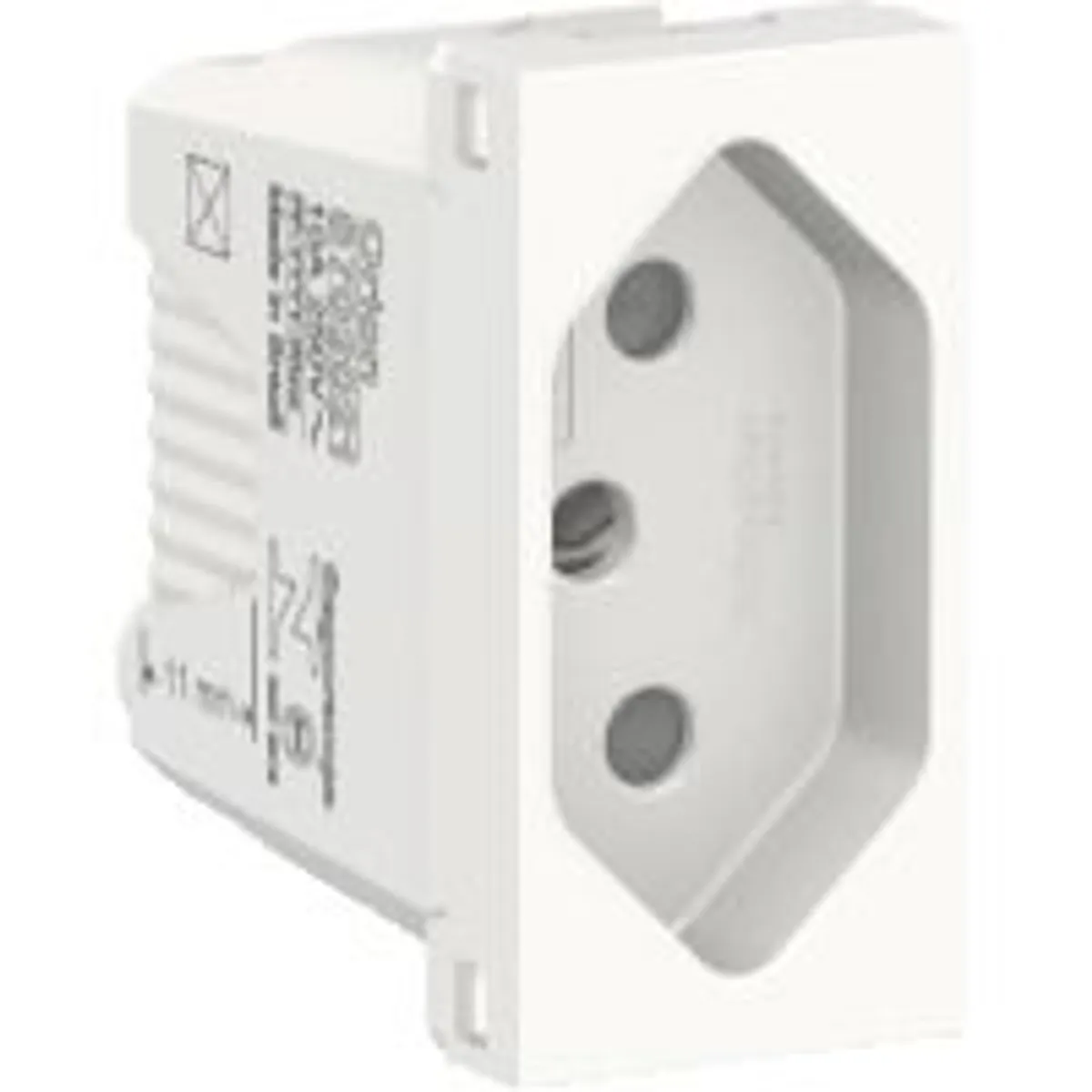 Módulo Tomada 10A Orion Branca Bivolt, marca Schneider - Foto Principal