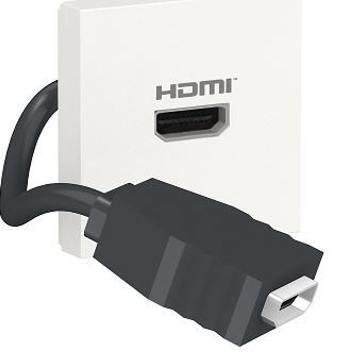 Módulo Hdmi Orion Branca, marca Schneider - Foto Principal