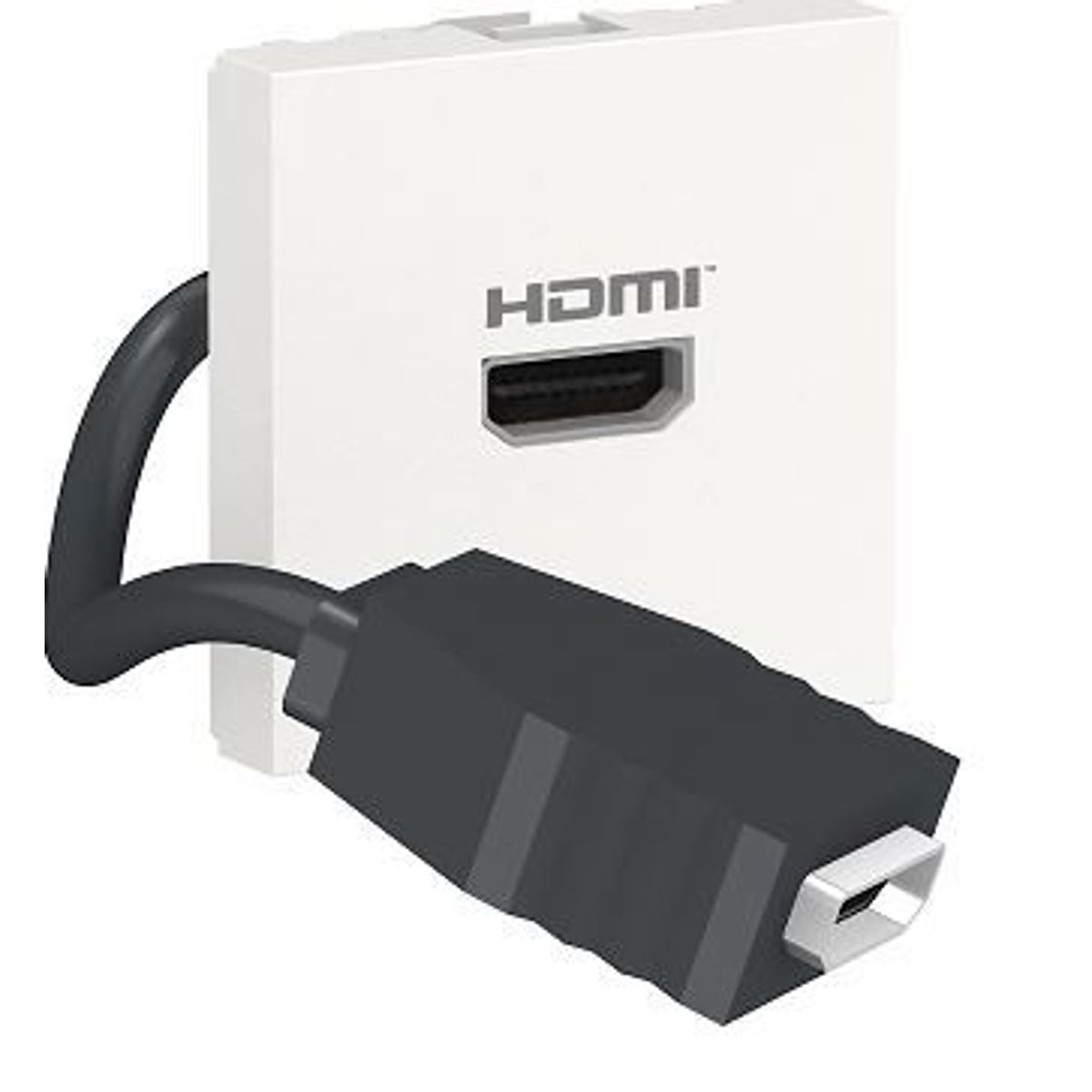 Módulo Hdmi Orion Branca, marca Schneider - Foto Principal