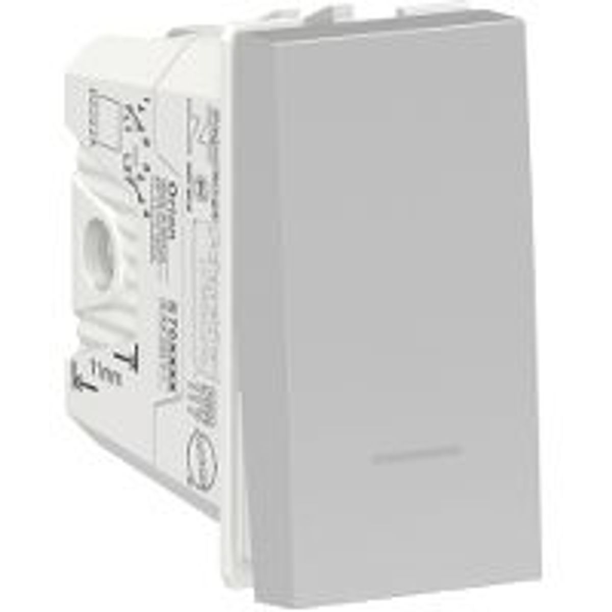 Módulo Interruptor Bipolar 10A Orion Aluminio, marca Schneider - Foto Principal