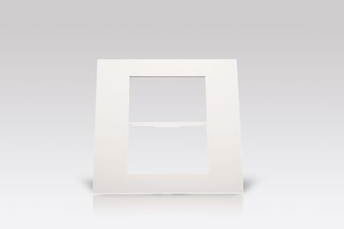 Placa Arteor White 4X4 6 Postos
