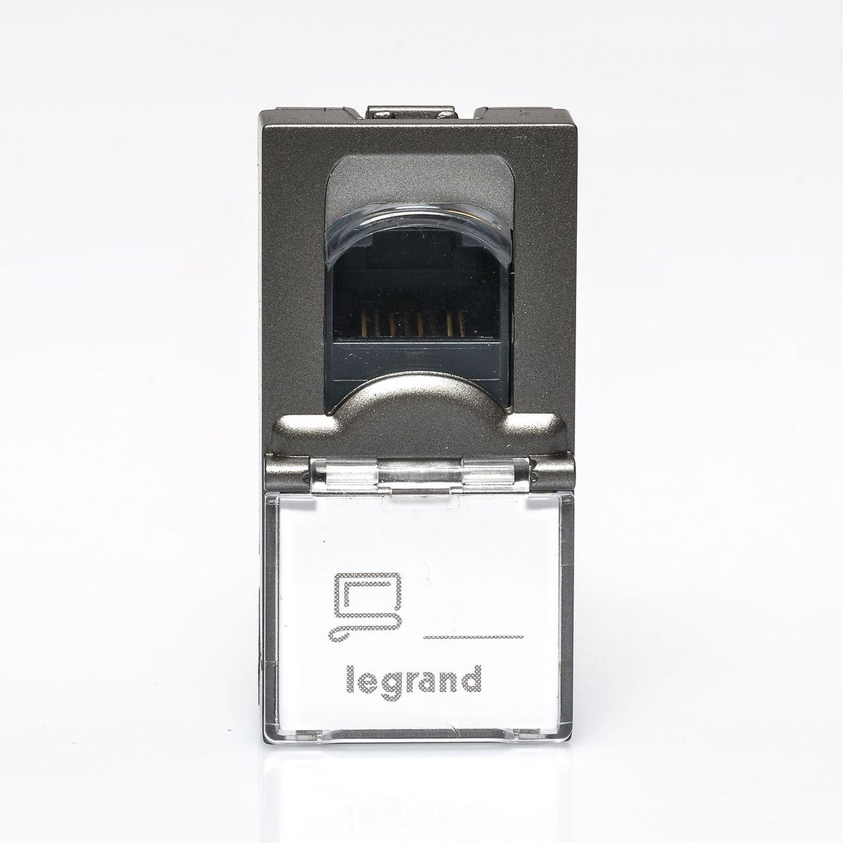 Módulo Informática Rj45 Cat5E Arteor Magnesio, marca Legrand - Foto Principal