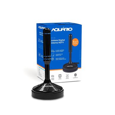 Antena Digital Interna HDTV DTV-100 Aqurio
