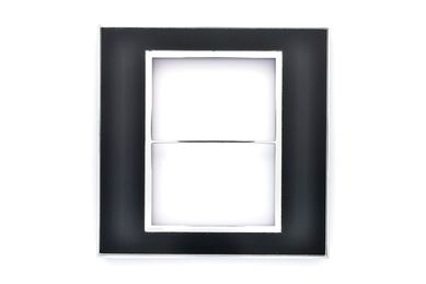 Placa Arteor Mirror Black 4X4 6 Postos