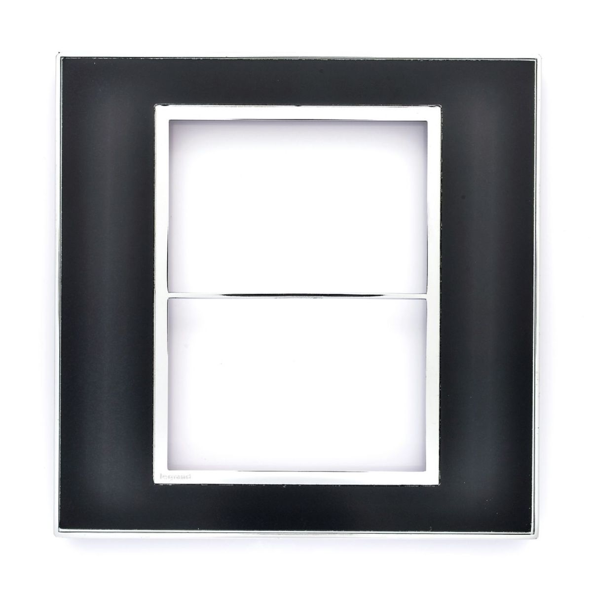 Placa Arteor Mirror Black 4X4 6 Postos, marca Legrand - Foto Principal