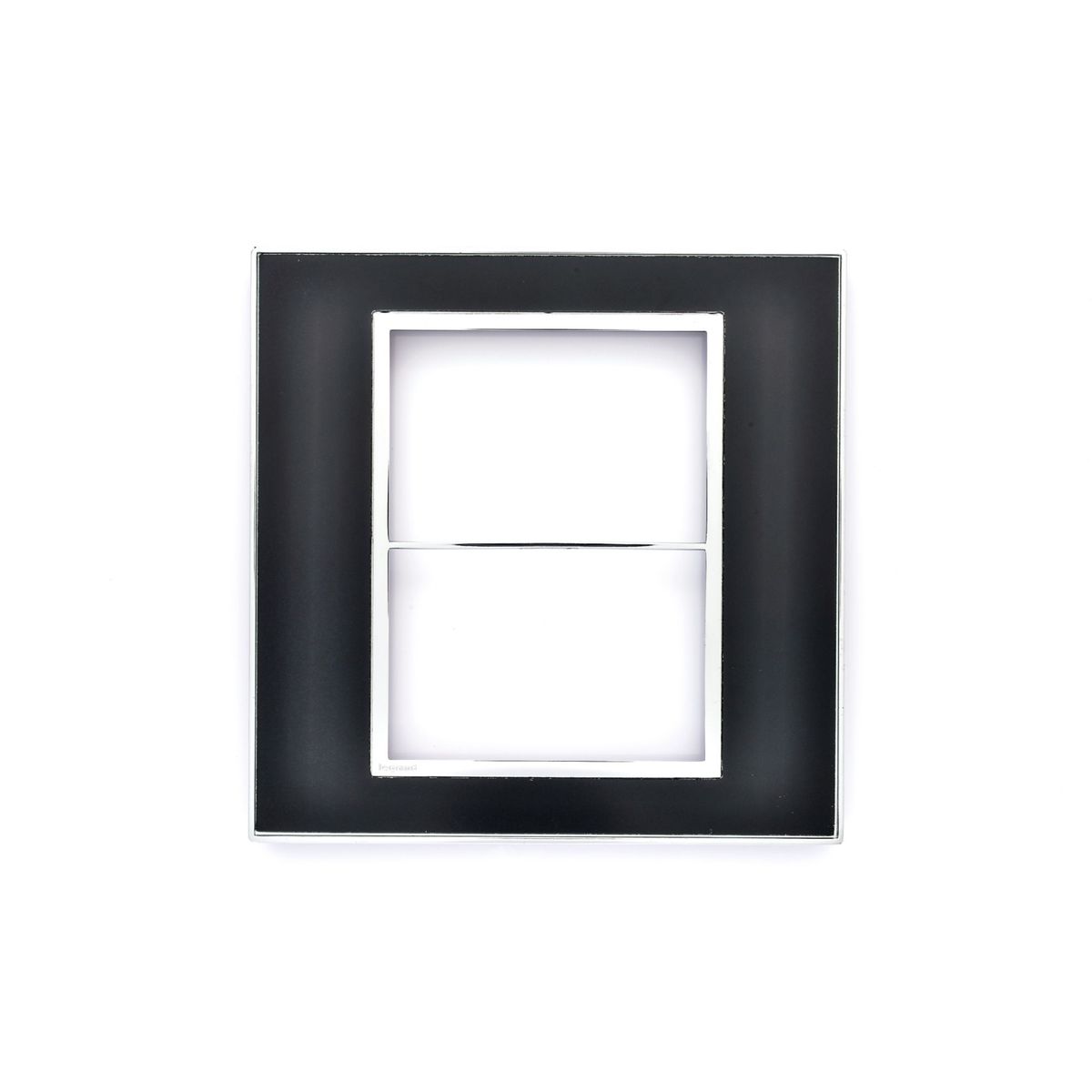 Placa Arteor Mirror Black 4X4 6 Postos, marca Legrand - Foto Principal