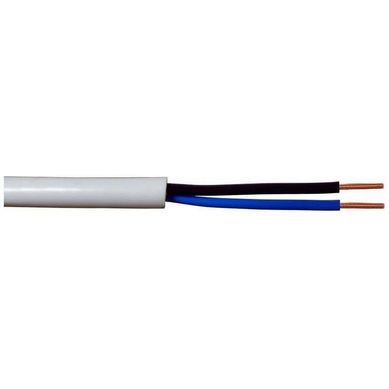 Cabo 5m 2x0,50mm 300V Branco 