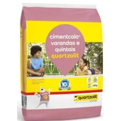 Argamassa Varandas e Quintais Saco com 20Kg Cinza