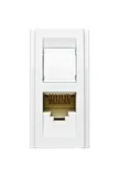 Módulo Informática Rj45 Cat5E Duale Up Branca