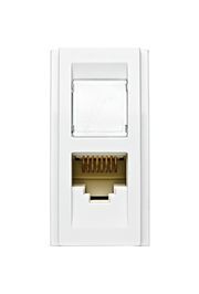 Mdulo Informtica Rj45 Cat5E Duale Up Branca 
