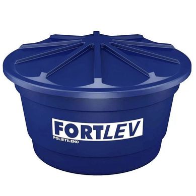 Caixa De gua 1.000L Polietileno Tampa Encaixe Azul