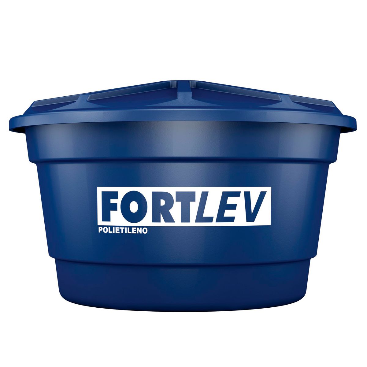 Caixa De Água 310L Polietileno Tampa Encaixe Azul, marca Fortlev - Foto Principal