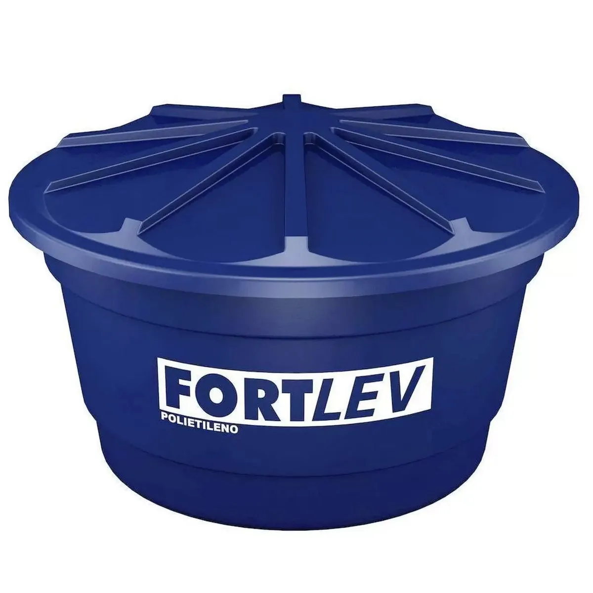 Caixa de Água 500L Polietileno Tampa Encaixe Azul Fortlev, marca Fortlev - Foto Principal
