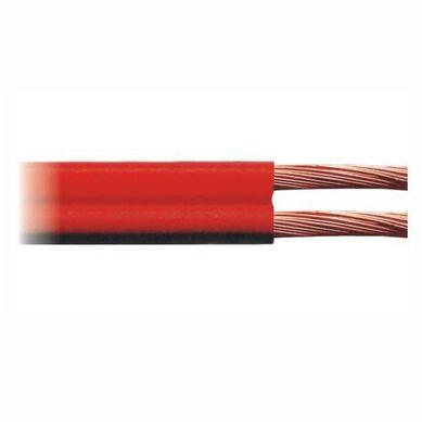 Cabo Paralelo para Som 400w 2 Ohms Preto e Vermelho