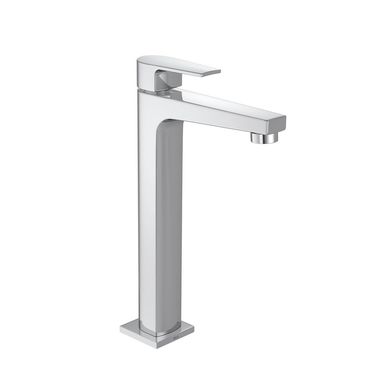 Torneira para Lavatrio Level de Mesa Bica Alta para Cuba DN15 17x5,5x28,9cm Cromado