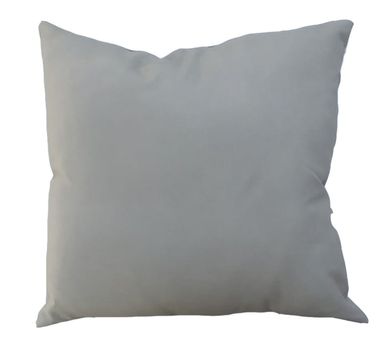 Almofada de Microfibra sem Zper 42x42cm Cinza