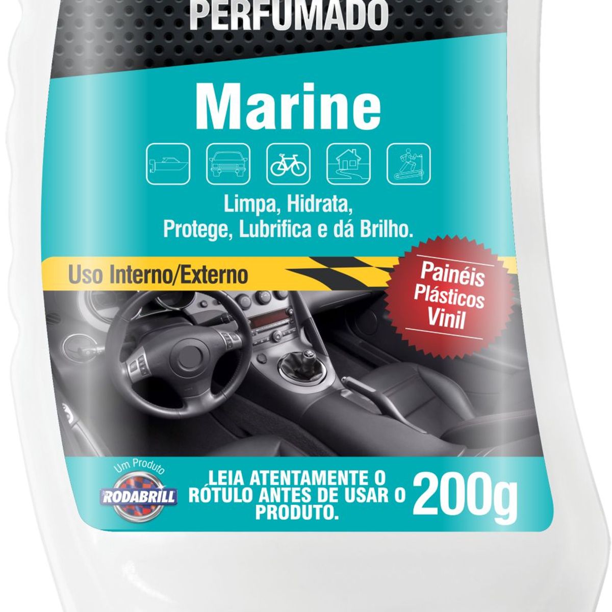 Silicone Gel Perfumado Marine 200g, marca Rodabrill - Foto Principal