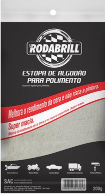 Estopa para Polimento Veicular RodaBrill 200gr