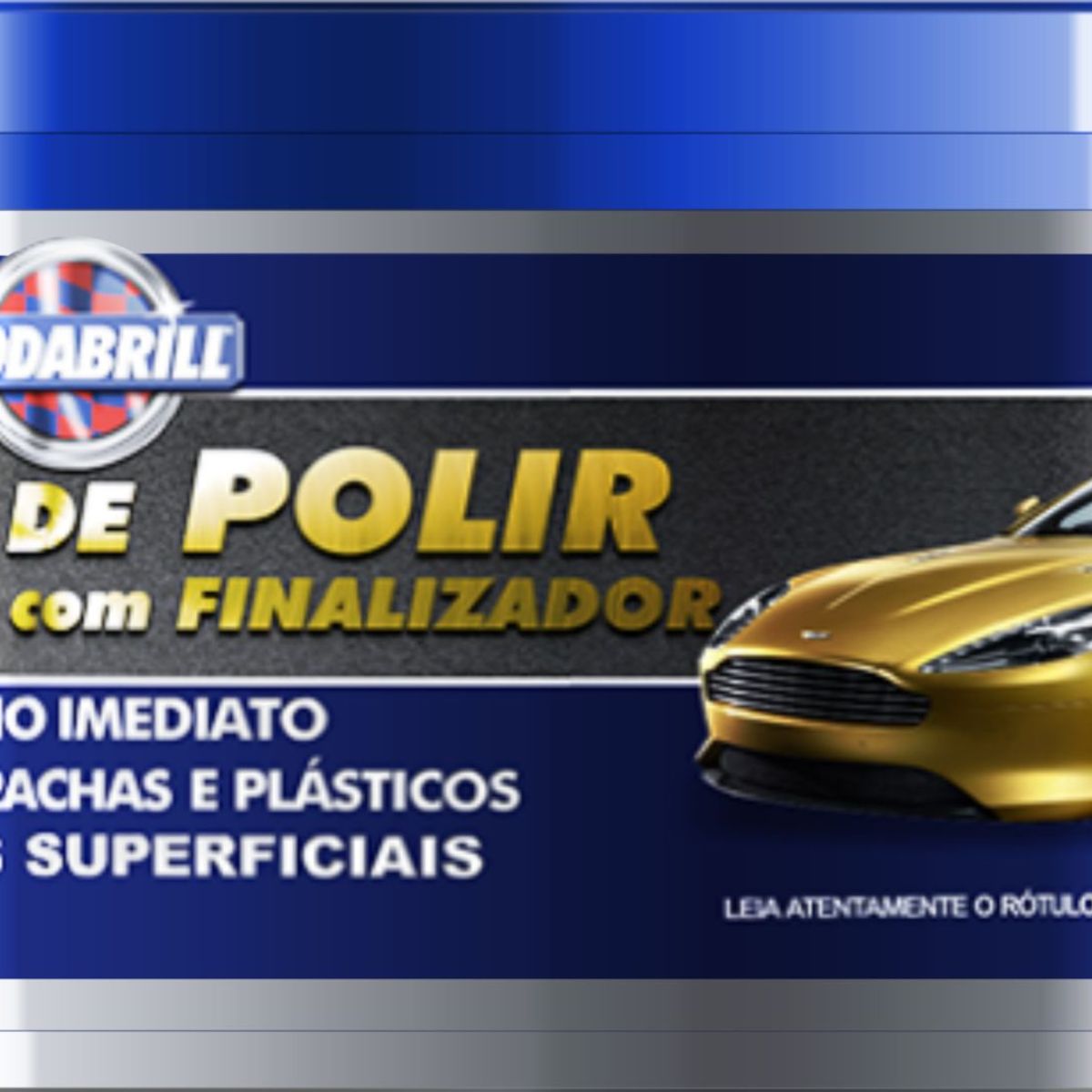Massa de Polir com Cera à Base D'água com Finalizador 350g, marca Interbrilho - Foto Principal