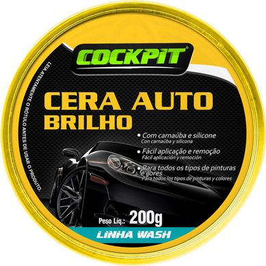 Cera em Pasta Cockpit 200g