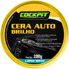 Cera em Pasta Cockpit 200g