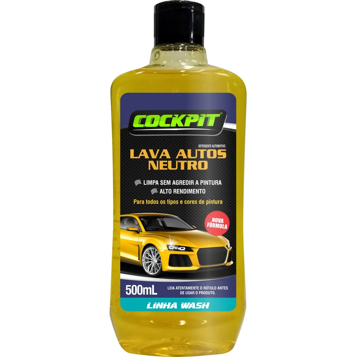 Lava Autos Cockpit 500ml, marca Rodabrill - Foto Principal