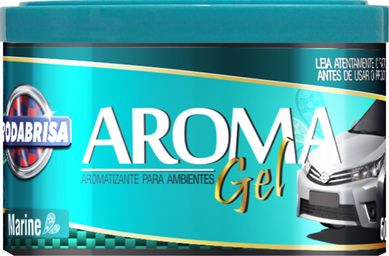 Aroma Veicular em Gel RodaBrisa Marine 60gr