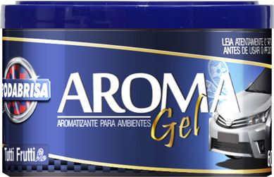 Aroma Veicular em Gel RodaBrisa Tutti-Frutti 60gr