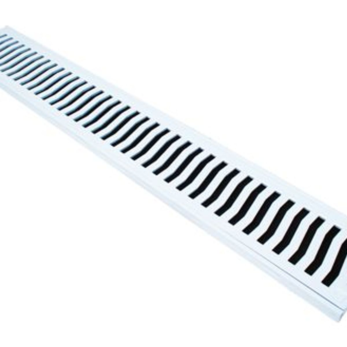 Conjunto Grelha / Porta Grelha Leve Grelha Alumínio Branco 15X100Cm, marca Costa Navarro - Foto Principal