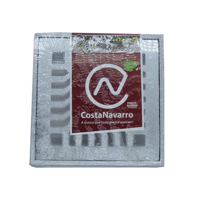 Conjunto de Grelha de Alumnio Telado 20X20cm
