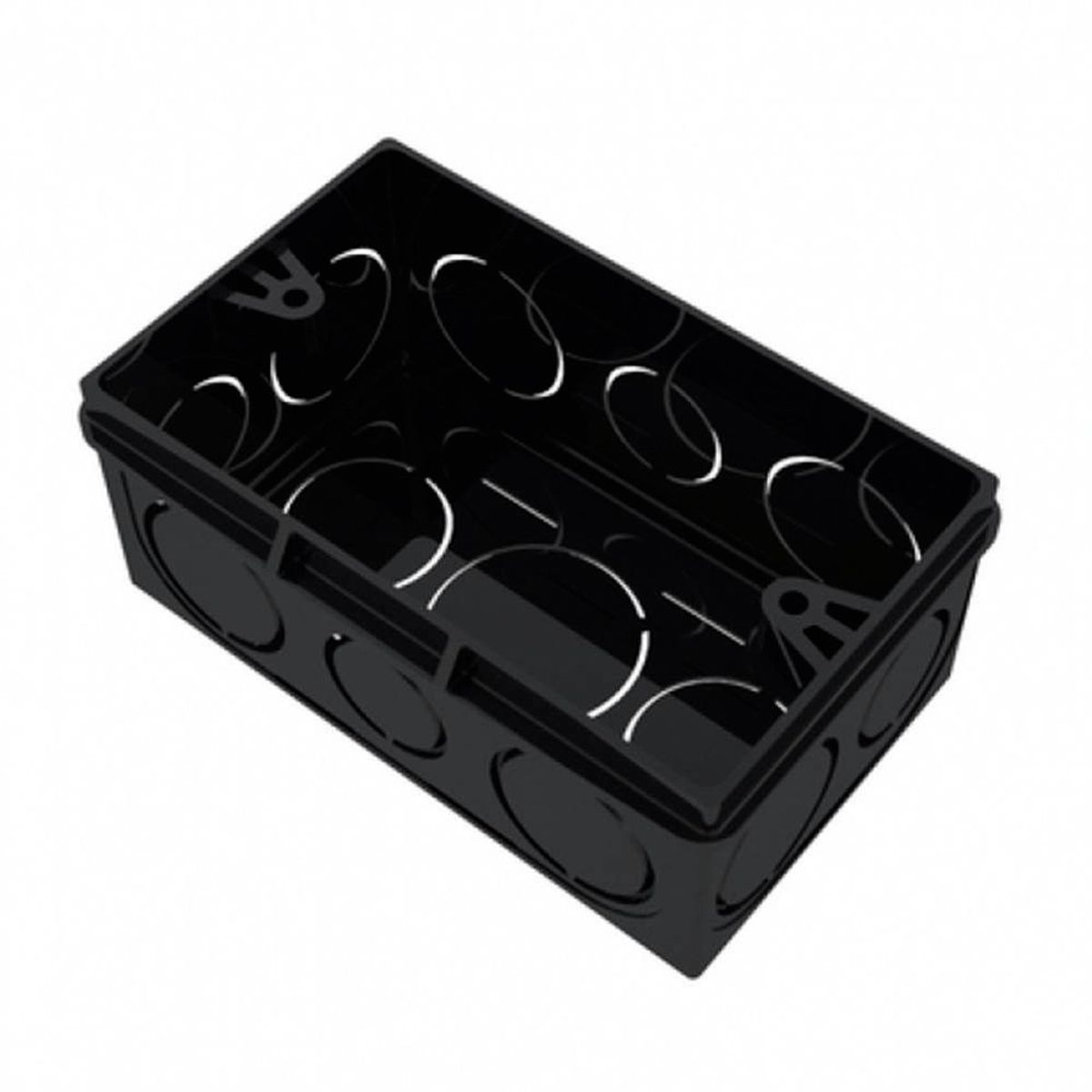 Caixa Embutir Caixa De Luz 4X2 Preto Pial, marca Pial - Foto Principal