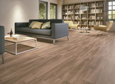 Porcelanato Arbol Carvalho Acetinado 19,3x120cm Caixa 1,16m Retificado Marrom