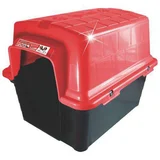 Casinha de Plástico para Cães n3 Vermelho
