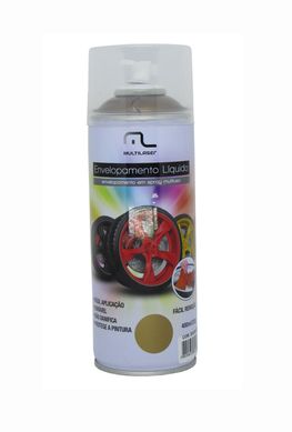 Spray Envelopamento Lquido 400ml Prata