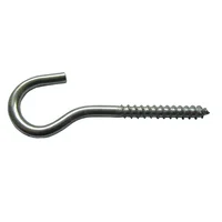 Gancho Zincado 4,4x70mm 100 Peças Cromado
