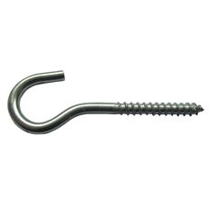 Gancho Zincado 4,4x70mm 100 Peças Cromado