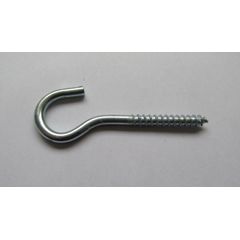 Gancho Zincado 7,5x85mm 100 Peças Cromado