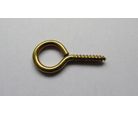 Pitão Bicromatizado para Madeira 16x40mm 100 Peças Dourado