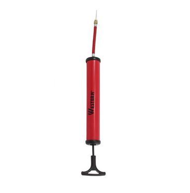 Bomba Manual para Inflar Bolas Vermelho 